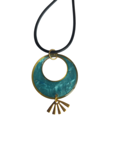 Collier bleu turquoise