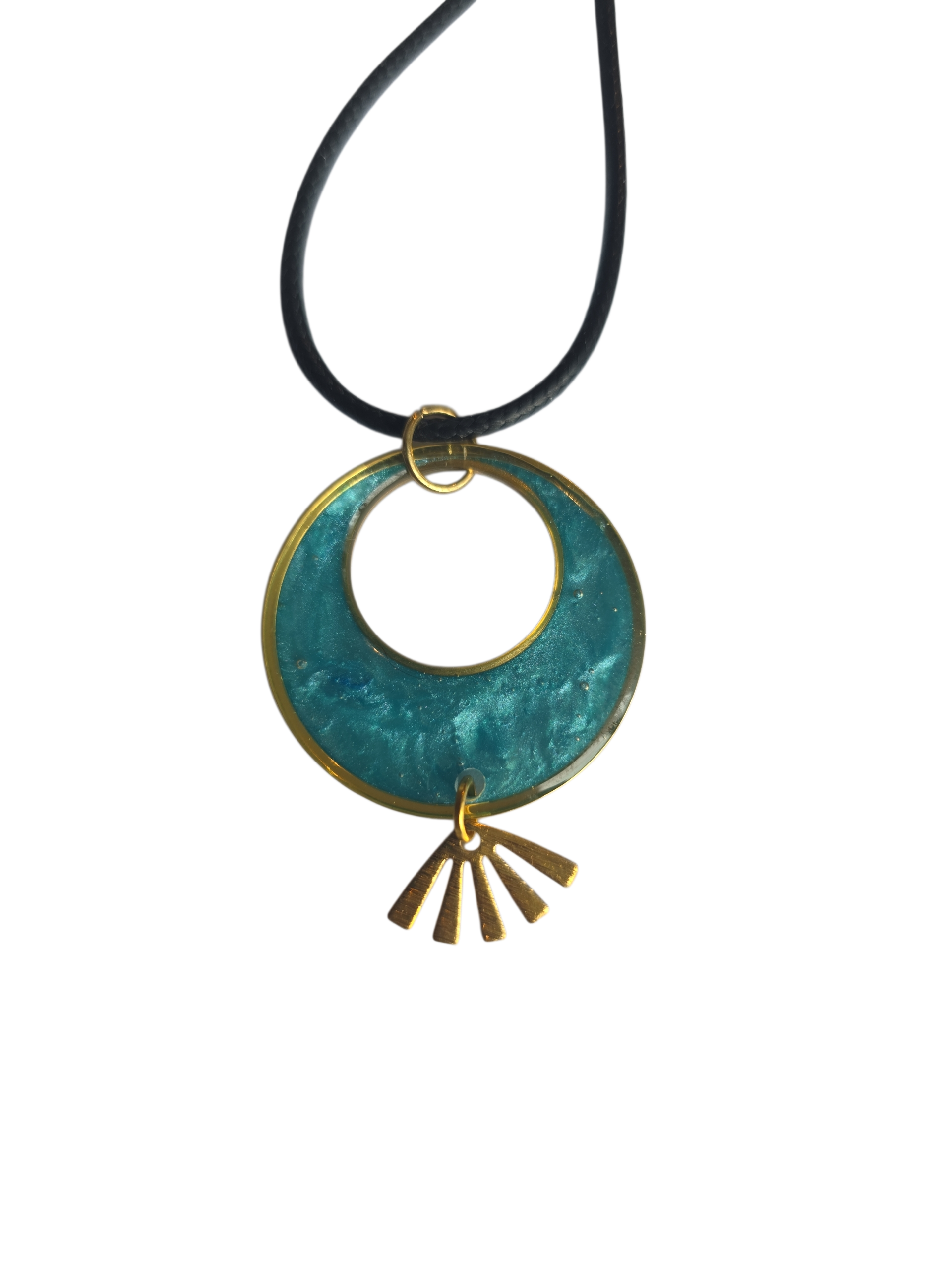 Collier bleu turquoise