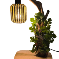 Lampe fleurie