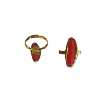 Bague rouge